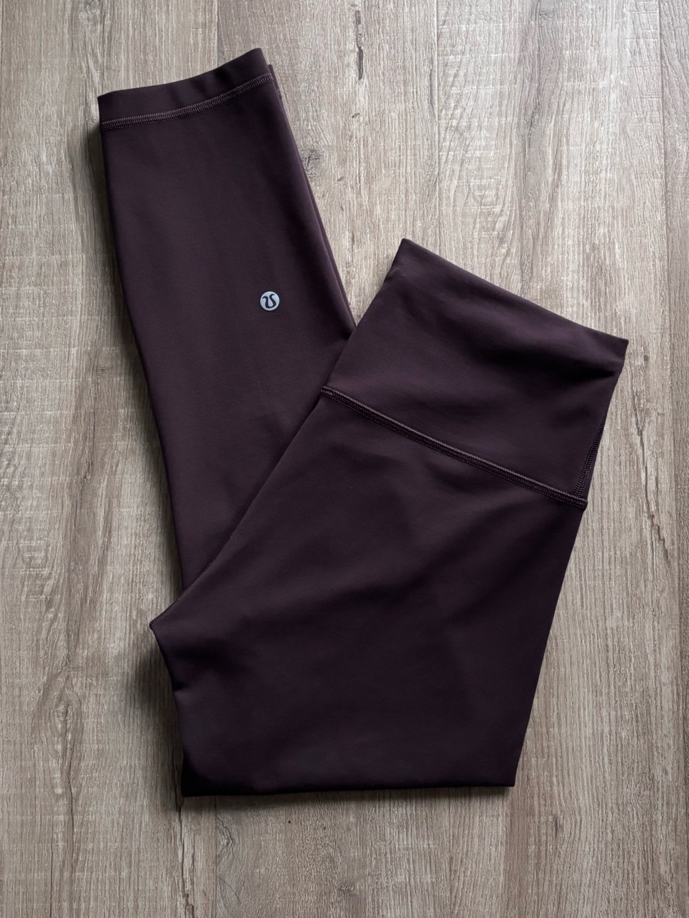 Lululemon Wunder Train High Rise Crop Legging 23” in Brown *Everlux
